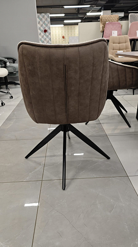 Стул на металлокаркасе Kansas gray / graphite gray / black из шоурума 2